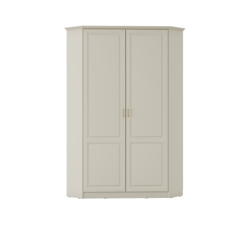 Шкаф угловой Лорето с карнизом 30х110, слоновая кость