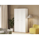 Шкаф 3 дв Ванесса, белый/золото
