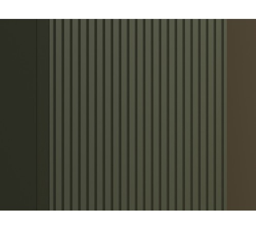 Шкаф 1 дв Амели, оливковый базальт