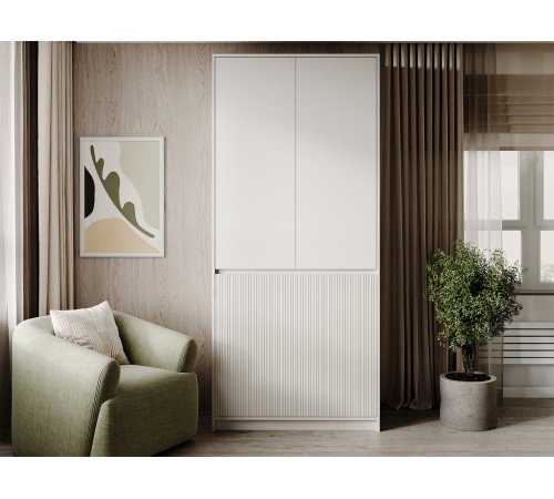 Шкаф 2 дв Мирен, кашемир