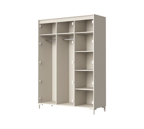 Шкаф 3 дв Свейн, кашемир серый