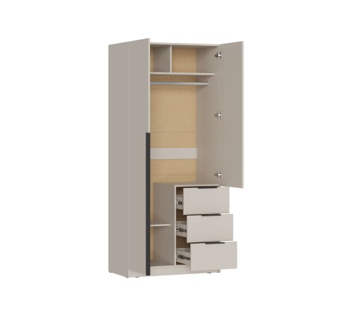 Шкаф 2 дв Вентуро, кашемир