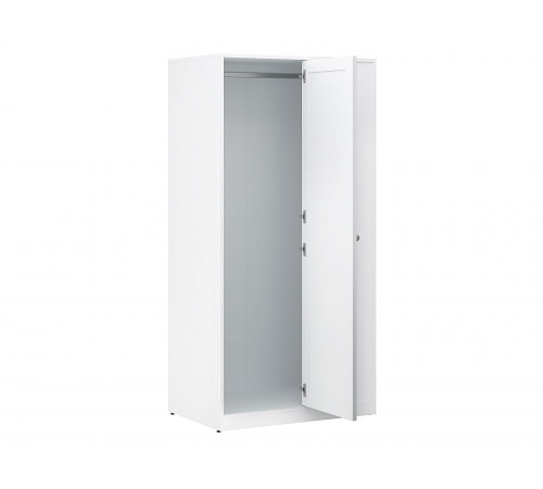 Распашной шкаф Люси 1, белый арктик
