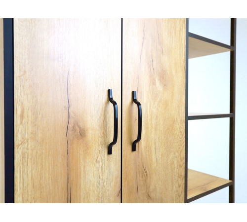 Шкаф 2 дв Виртон-2, дуб крафт золотой