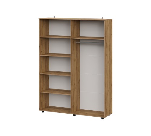 Шкаф 4 дв Кайло, дуб золотой/графит