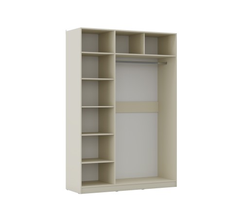 Шкаф 3 дв Лорето 54х150, слоновая кость