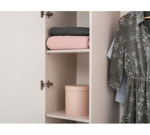 Шкаф 2 дв Ричфорд 16.372.02 с карнизом, кашемир/моно керамика