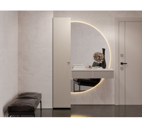 Шкаф 1 дв Гиза, дуб венге/меланж