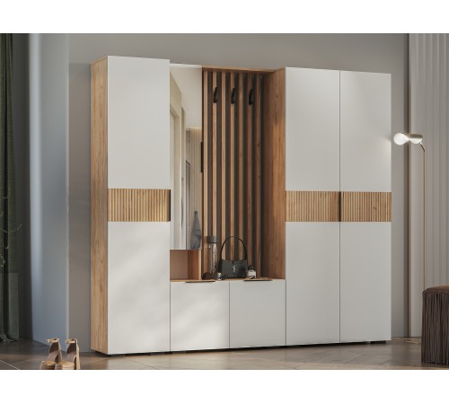 Шкаф 2 дв Сандра ШК-04, крафт/белый Шкаф 2 дв Сандра ШК-04, крафт/белый