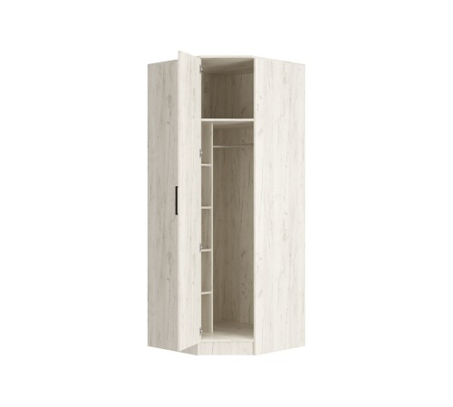 Набор распашных шкафов Фиеста 5 с доп.полками, дуб крафт белый