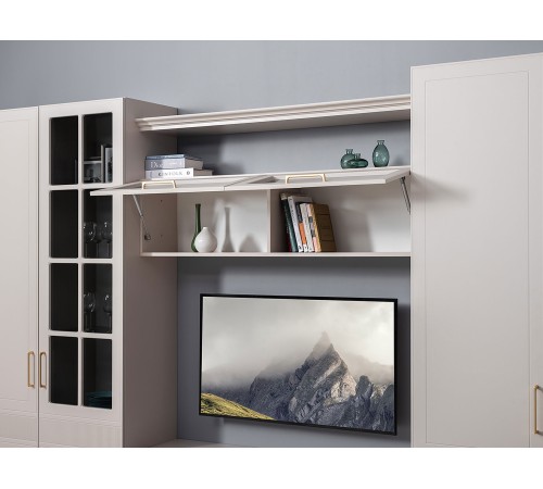 Шкаф навесной Ричфорд 16.328, кашемир/моно керамика