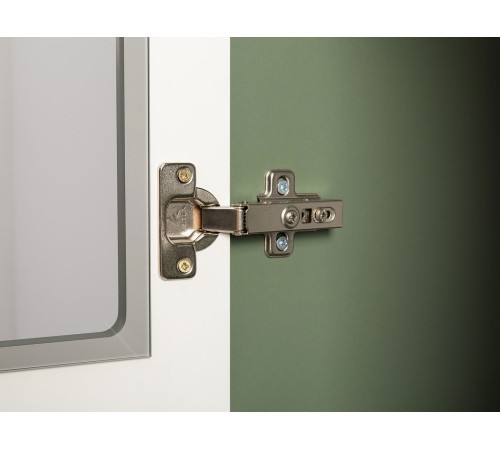 Шкаф навесной Марион 16.334, дымчатый зеленый/олива шагрень