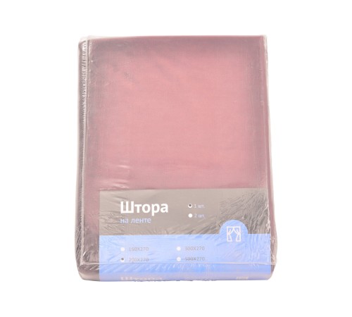 Портьера ШП(888-40)(270), Размер 200х270 велюр фиолетовый Портьера ШП(888-40)(270), Размер 200х270 велюр фиолетовый