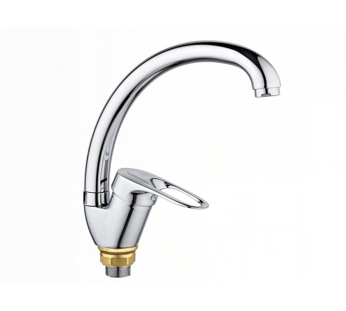 Смеситель кухонный РМС SL55-011F, хром полированный