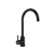 Смеситель кухонный РМС SUS124BL-017F, черный