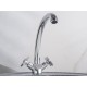 Смеситель кухонный РМС SL115-273F, хром полированный