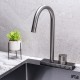 Смеситель кухонный РМС SUS130PVD-017F, графит