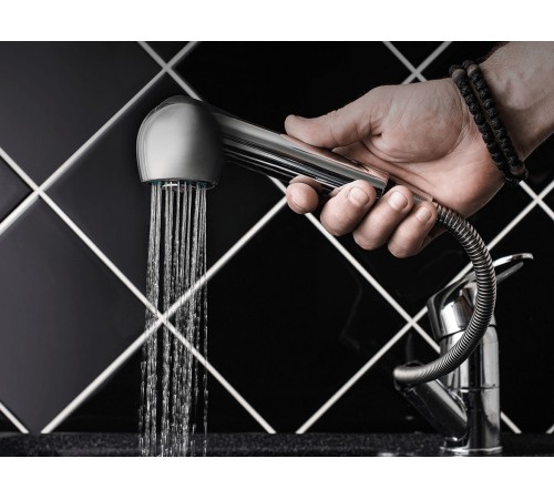 Смеситель кухонный РМС SL52-014, хром полированный