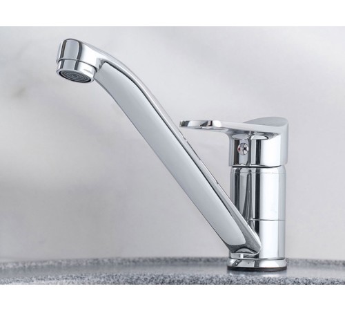 Смеситель кухонный РМС SL137-004F-25, хром полированный