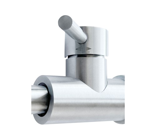 Смеситель кухонный Ukinox UM2104 SS, нержавеющая сталь