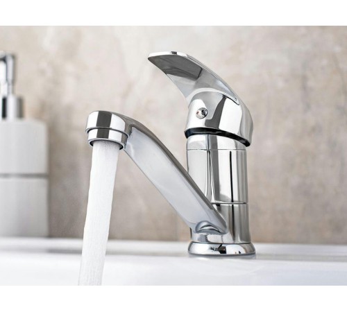 Смеситель кухонный РМС SL85-004FBS-15, хром полированный