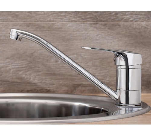 Смеситель кухонный РМС SL55-004F-25, хром полированный