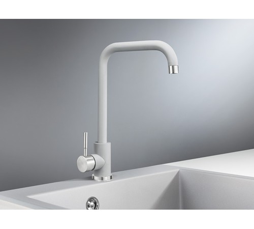 Смеситель кухонный Гранула ST-4033, алюминиум