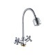 Смеситель кухонный гибкий РМС SL138-279F, хром