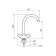 Смеситель кухонный РМС SL116-274F, хром