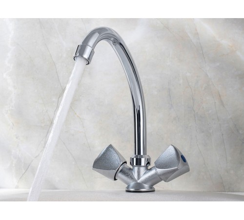 Смеситель кухонный РМС SL119-271, хром полированный