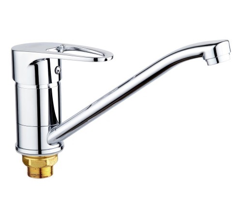 Смеситель кухонный РМС SL52-004FB-25, хром полированный
