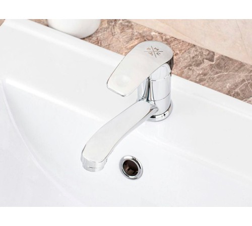 Смеситель кухонный РМС SL85-004FBS-15, хром полированный