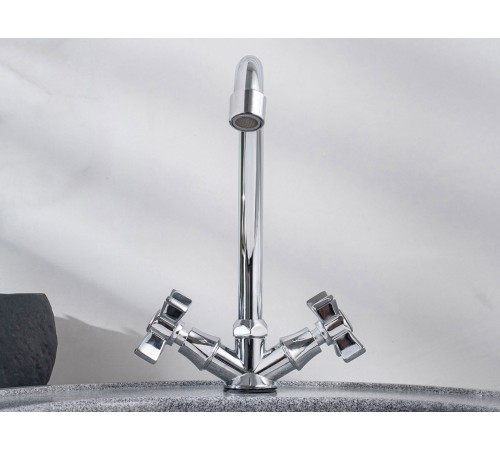 Смеситель кухонный РМС SL118-271F, хром полированный