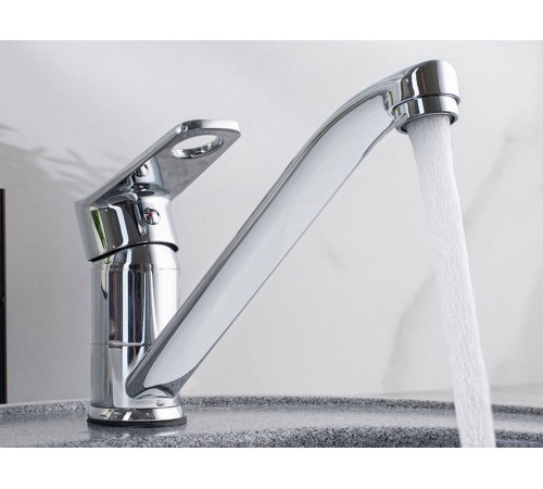 Смеситель кухонный РМС SL137-004F-25, хром полированный