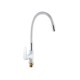Смеситель кухонный гибкий РМС SL123W-016F-1, белый