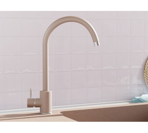 Смеситель Полигран Альтаир, песочный