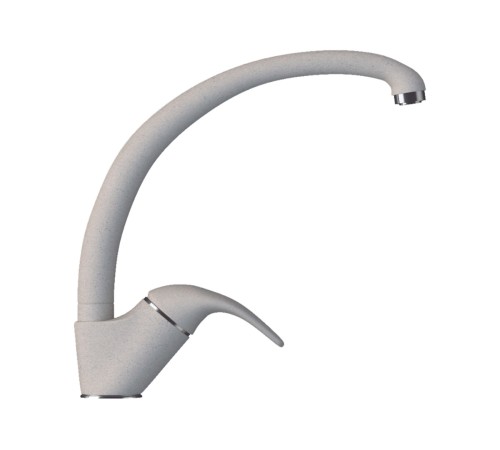 Смеситель Полигран Высокий, серый