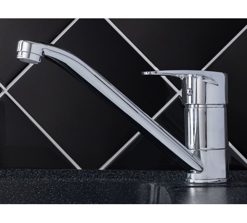 Смеситель кухонный РМС SL52-004FB-25, хром полированный