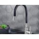 Смеситель кухонный РМС SUS124BL-016F, черный