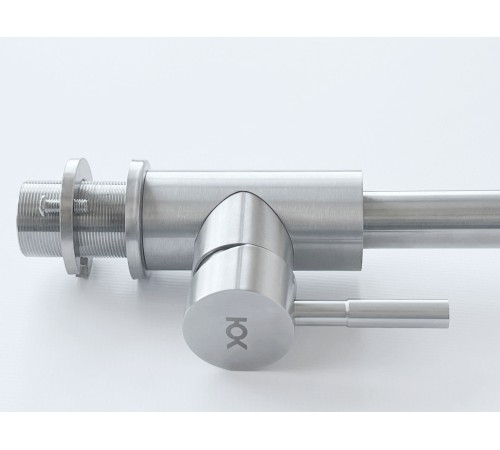 Смеситель кухонный Ukinox UM2104 SS, нержавеющая сталь