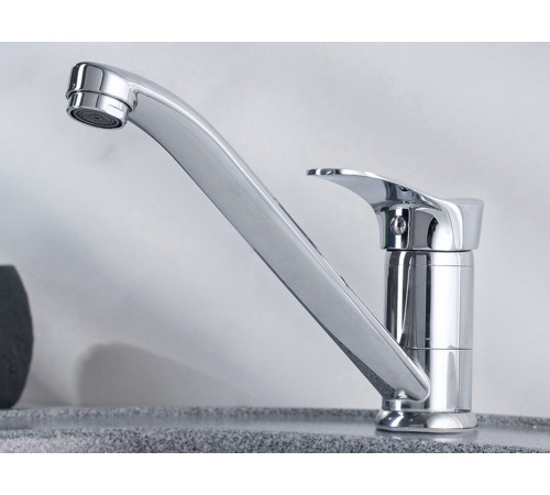Смеситель кухонный РМС SL86-004FBS-25, хром полированный