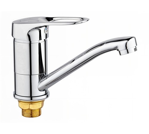 Смеситель кухонный РМС SL55-004F-15, хром полированный