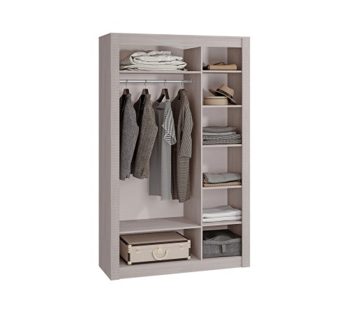 Спальный гарнитур Далия 3, белый ясень/белый, экокожа