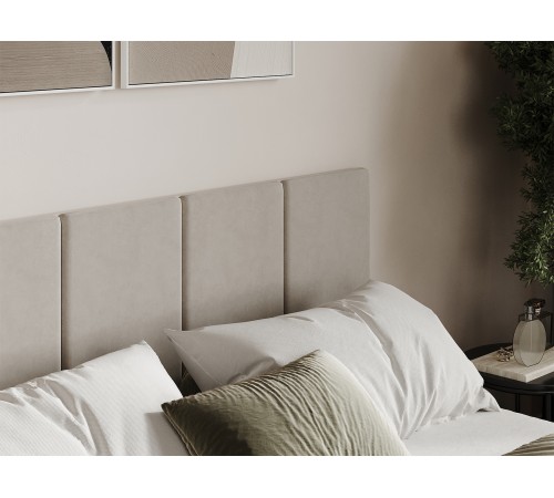 Спальный гарнитур Мирен, кашемир/бежевый