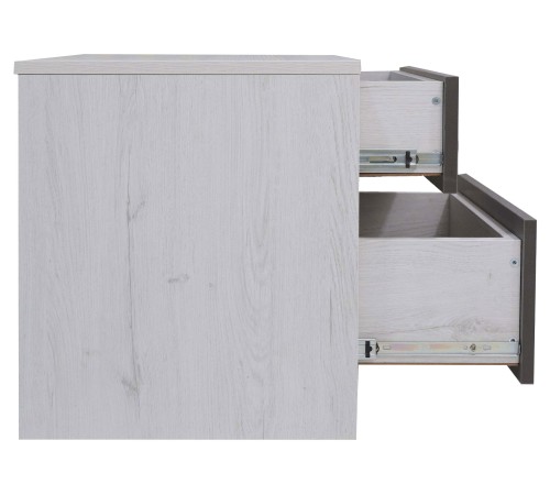 Спальный гарнитур Нильс, дуб эльза/темно-серый лофт/силвер рогожка Спальный гарнитур Нильс, дуб эльза/темно-серый лофт/силвер рогожка