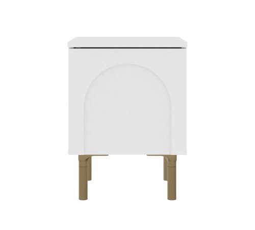 Спальный гарнитур Ванесса, белый/золото