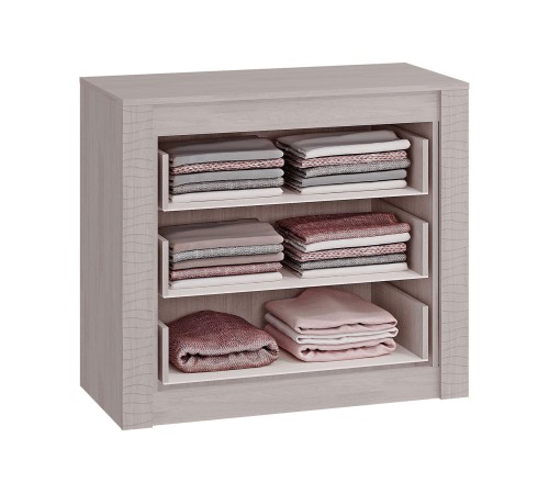 Спальный гарнитур Далия 5, белый ясень/белый, экокожа