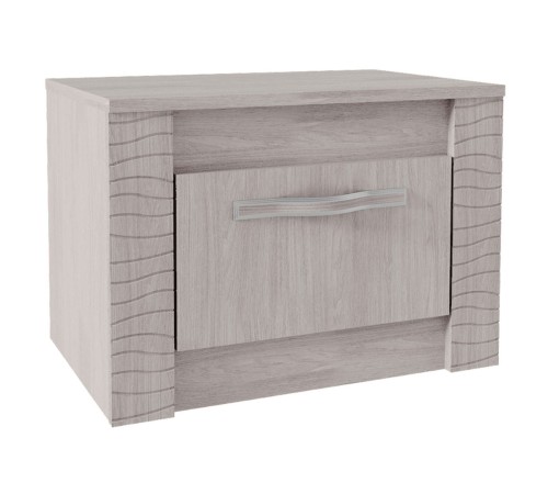 Спальный гарнитур Далия 5, белый ясень/белый, экокожа