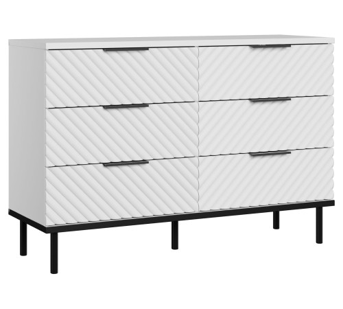 Спальный гарнитур Алегра, белый софт/какао велюр