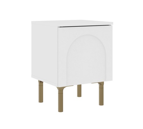 Спальный гарнитур Ванесса, белый/золото